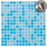 Aquacolor Glass Wandtegel | 31.6x31.6 cm | Mat Blauw