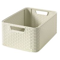 Curver Style opbergmand M - vintage wit - thumbnail
