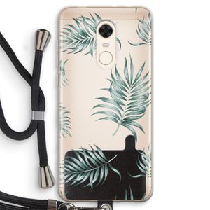 Simple leaves: Xiaomi Redmi 5 Transparant Hoesje met koord