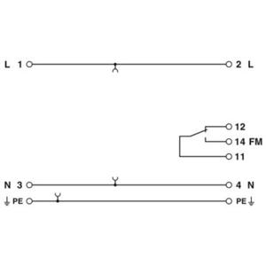 Phoenix Contact 2907924 PLT-SEC-T3-BE-FM-UT Overspanningsveilige sokkel 1 stuk(s)