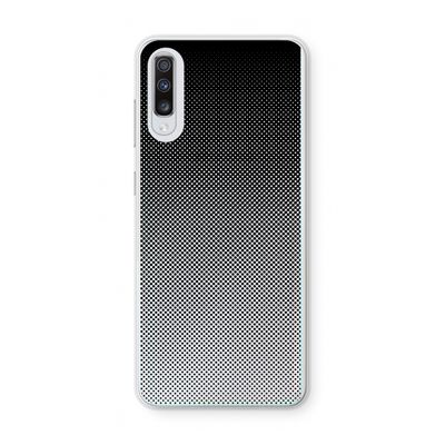 Musketon Halftone: Samsung Galaxy A70 Transparant Hoesje