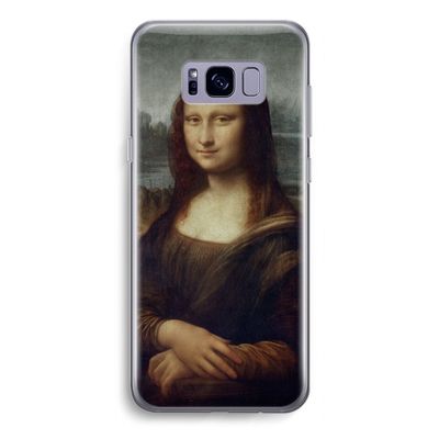 Mona Lisa: Samsung Galaxy S8 Transparant Hoesje