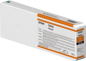 Epson Tintenpatrone UltraChrome HDX orange 700 ml T 804A