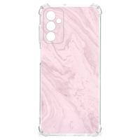Samsung Galaxy M13 4G | M23 Anti-Shock Hoesje Marble Pink - Origineel Cadeau Vriendin
