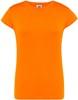 JHK 152 Ladies´ Regular Comfort T-Shirt - Orange - XXL