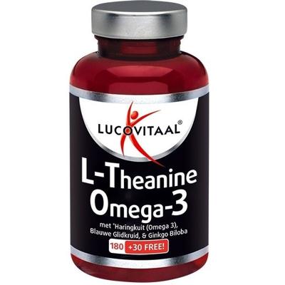Lucovitaal L-Theanine Omega-3 210Capsules