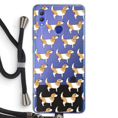 Doggy: Honor Note 10 Transparant Hoesje met koord