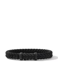 David Yurman bracelet Chevron à design tressé - Noir