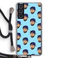 Drake Away: Samsung Galaxy S21 FE Transparant Hoesje met koord