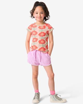 HEMA Kindershort comfort fit paars (paars)