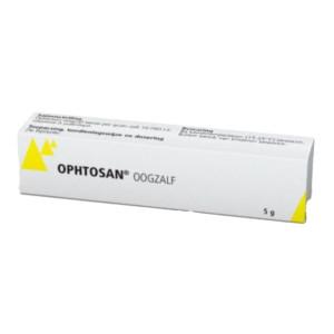 Ophtosan Oogzalf voor hond en kat 5 g