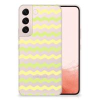 Samsung Galaxy S22 | TPU bumper | Waves Yellow