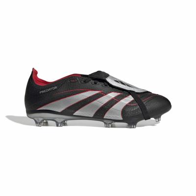 adidas Predator League FT Limited Edition Gras / Kunstgras Voetbalschoenen (MG) Zwart Zilver Rood