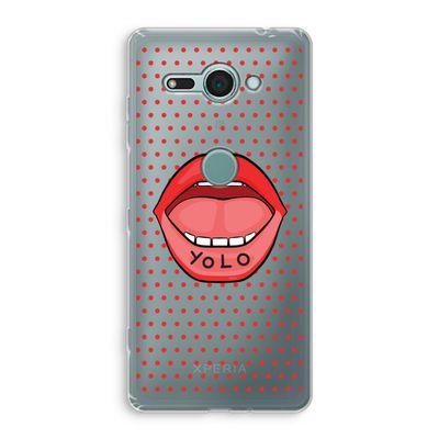 Yolo Denise: Sony Xperia XZ2 Compact Transparant Hoesje