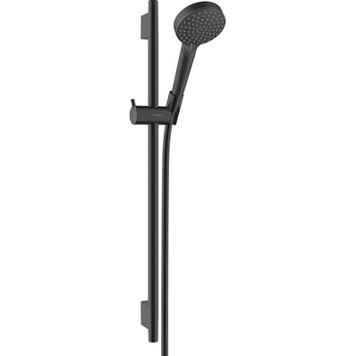 Hansgrohe Vernis Blend glijstangset 65 cm ecosmart mat zwart 26423670