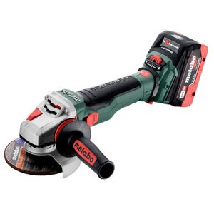 Metabo WVB 18 LTX BL 15-125 Quick | Accu Haakse Slijper | 18V | 125mm | 2 LiHD accu-packs en snellader | in metaBOX 601731660