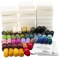 Creativ Company Creatief leren kit, beige, 1 set Creativ Company Creatief leren kit, beige, 1 set