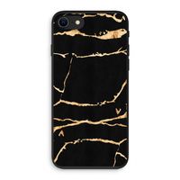 Gouden marmer: iPhone 8 Biologisch afbreekbaar hoesje