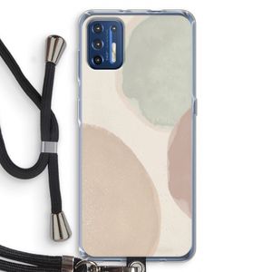 Geo #8: Motorola Moto G9 Plus Transparant Hoesje met koord