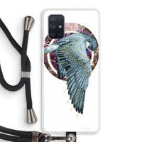 Golden Falcon: Samsung Galaxy A71 Transparant Hoesje met koord Golden Falcon: Samsung Galaxy A71 Transparant Hoesje met koord