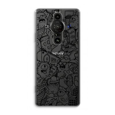 Vexx Black City : Sony Xperia Pro-I Transparant Hoesje