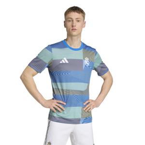 adidas Real Madrid Pre-Match Trainingsshirt 2025-2026 Blauw Grijs Wit