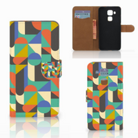 Huawei Nova Plus Telefoon Hoesje Funky Retro - thumbnail