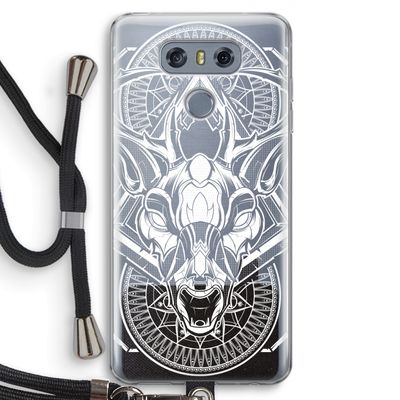 Oh Deer: LG G6 Transparant Hoesje met koord