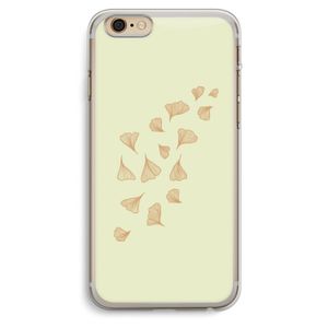 Falling Leaves: iPhone 6 Plus / 6S Plus Transparant Hoesje
