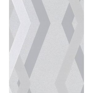 Noordwand behang topchic graphic lines diamonds grijs