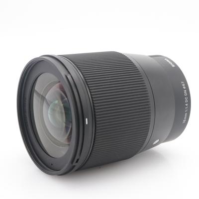 Sigma 16mm F/1.4 DC DN Contemporary Sony E occasion