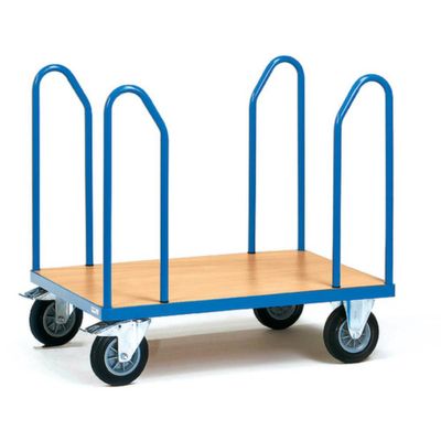 Fetra Hauptartikel 1582 Plateauwagen Afleider Staal Poedercoating Laadvermogen (max.): 500 kg