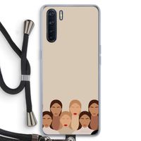Girls girls girls: Oppo A91 Transparant Hoesje met koord