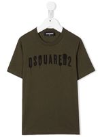 DSQUARED2 KIDS t-shirt à imprimé graffiti - Vert - thumbnail