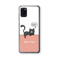 GSM poes: Samsung Galaxy A31 Transparant Hoesje