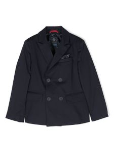 Fay Kids Blazer met dubbele rij knopen - Blauw