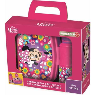Picknickhouder met Fles Minnie Mouse Bold Florals