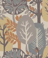 Decoprint Antibes Behang abstracte bomen - AN28282