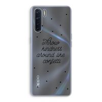 Confetti: Oppo A91 Transparant Hoesje