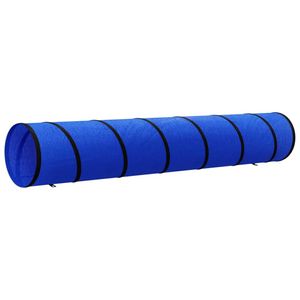 vidaXL Hondentunnel Ø 50x300 cm polyester blauw