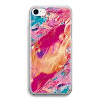 Pastel Echoes: iPhone SE 2020 Transparant Hoesje