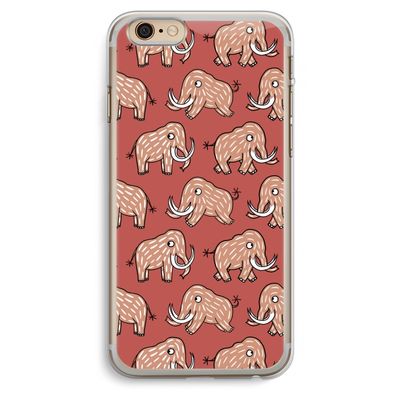 Mammoet: iPhone 6 Plus / 6S Plus Transparant Hoesje