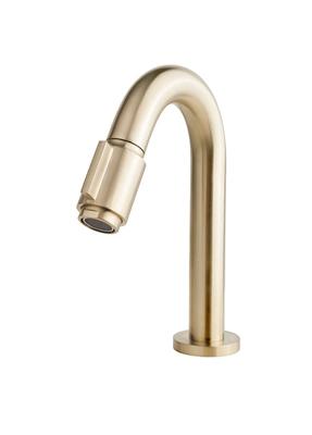 Wiesbaden Victoria luxe toiletkraan 1/2&apos;&apos;geborsteld messing