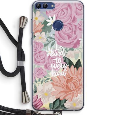 Kindness matters: Huawei P Smart (2018) Transparant Hoesje met koord