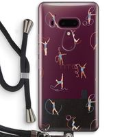 Dancing #3: HTC U12+ Transparant Hoesje met koord