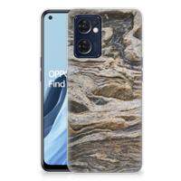 OPPO Reno 7 5G | Find X5 Lite | TPU | Siliconen hoesje | Steen