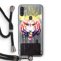 Fading: Samsung Galaxy A11 Transparant Hoesje met koord Fading: Samsung Galaxy A11 Transparant Hoesje met koord
