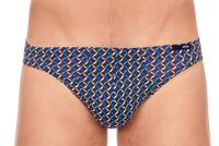 Hom micro slip Cavalarie blauw print