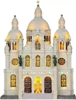 Lemax europe cathedral verlichte facade 2014