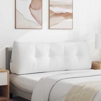 Rugkussen Wit 140 x 24 x 50 cm Stof